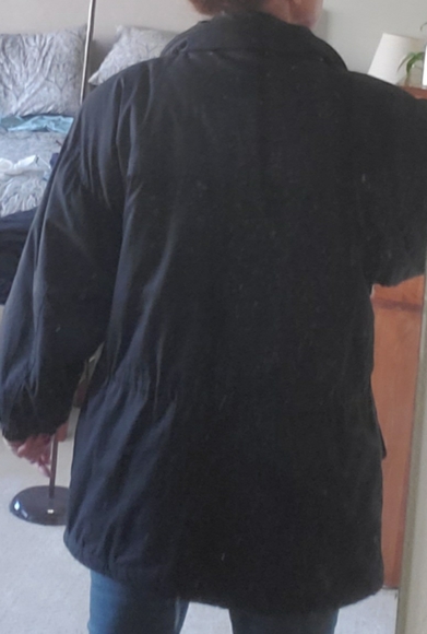 Women's Black and Tan Jacket - Picture 6 of 14